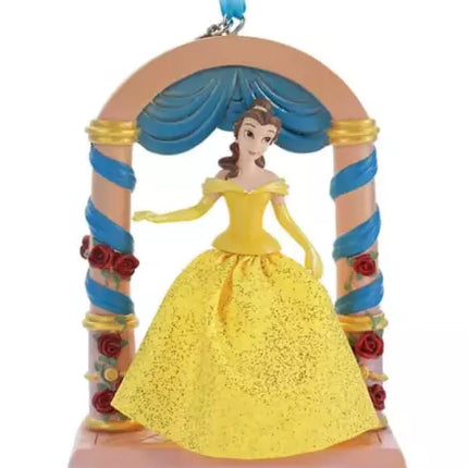 Disney Store Official Belle hanging Ornament in door Beauty and the Beast