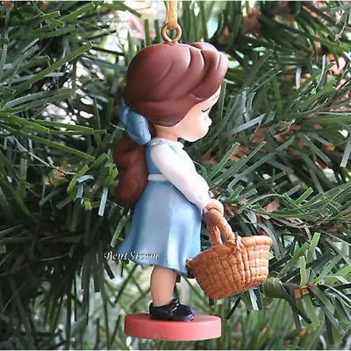 Disney Animators  Belle Toddler Princess Christmas Ornament Doll Toy