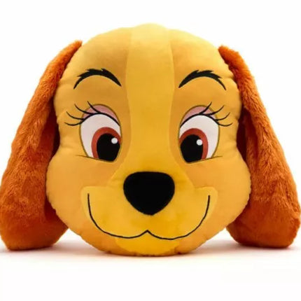 Disney Store Lady Big Face Cushion
