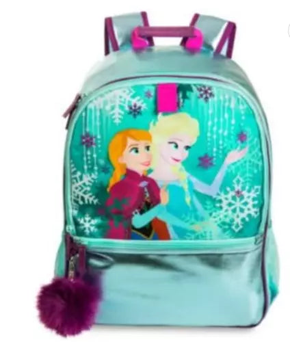 Disney Store Frozen Backpack Anna Elsa artwork For School