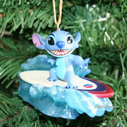 Disney Lilo and Stitch Surfer Stitch Alien Christmas Tree Ornament