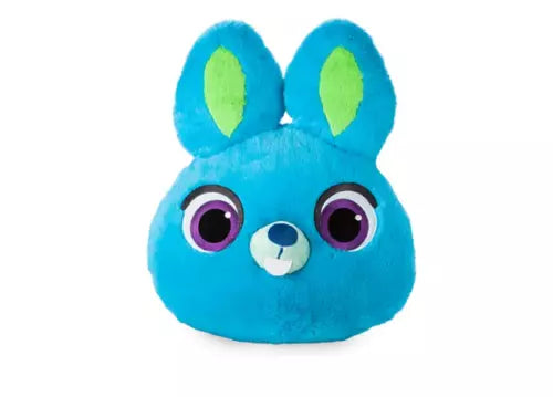 Disney Store Toy Story 4 Blue Bunny Big Face Cushion