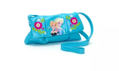 Disney Store Frozen Anna and Elsa Across The Body Bag For Kids Girls