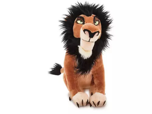 Disney Store Original Lion King Scar Medium Soft Plush Doll