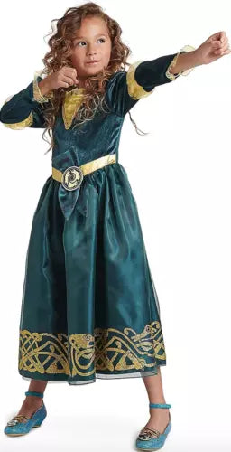 Disney Store official Brave Merida Fancy dress Costume For Kids