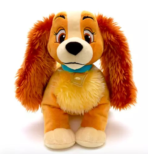 Disney Store Official Lady and The Tramp Medium Dog Soft Plush Toy