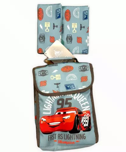 Disney store Pixar cars lightning McQueen 2 pc snack pack