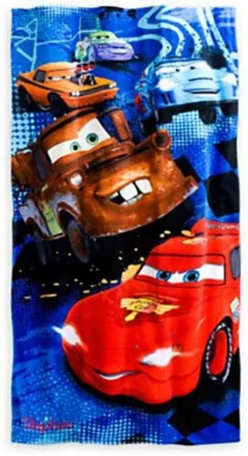 Disney store Cars Lightning Mcqueen Tow Mater Beach Towel