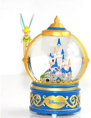 Disneyland Paris Tinker Bell Castle Musical snow globe