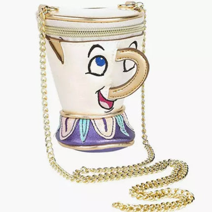 DISNEY STORE AUTHENTIC Chip Beauty & Beast Girls Purse