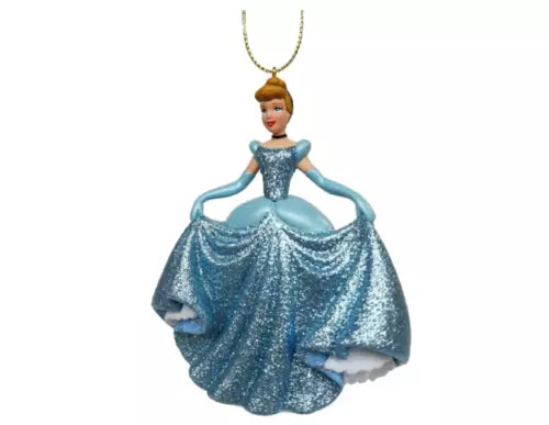 Disney Princess Cinderella Figurine Holiday Christmas Tree hanging Ornament