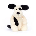 Jelly Cat Bashful Black & Cream Puppy