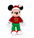 DISNEY STORE 12" Medium MICKEY MOUSE HOLIDAY  Plush Soft Toy