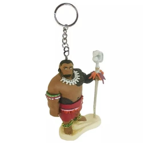 Moana Dad Father Chief Tui Key Ring Keychain