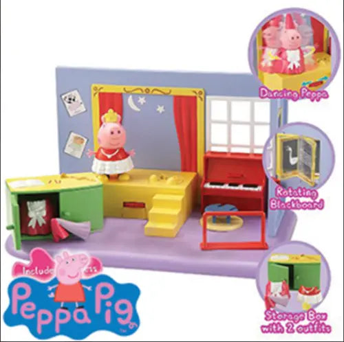 Peppa Pigs Activity Love to Dance Playset Dancing Peppa