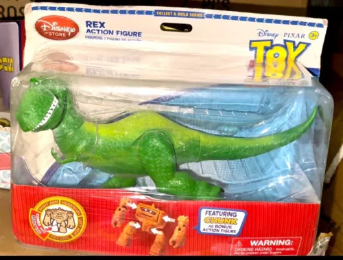 Disney Store Toy Story REX Action Figure