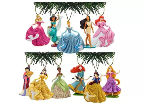 Disney Princess Christmas Ornament Set