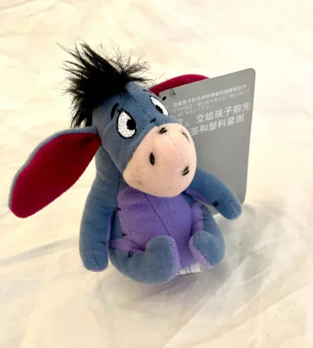 Disney Winnie the Pooh Eeyore Mini Soft Plush Mini Bean Bag