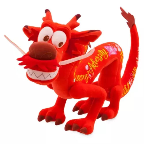 Disney Store Mushu Disney Wisdom Medium Soft Plush Toy