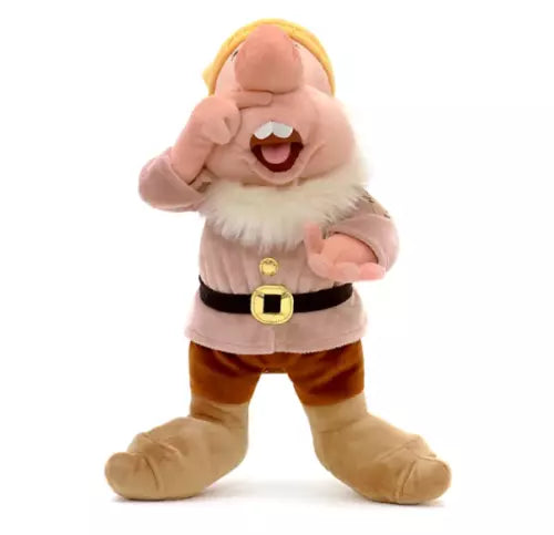 Disney Store Snow White and seven Dwarf Sneezy Small Soft Plush