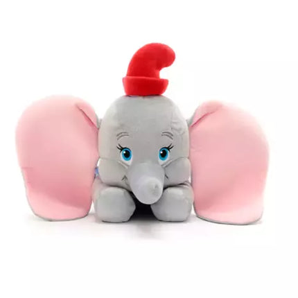 Official Dumbo Small Soft Plush Toy with circus clown hat lying