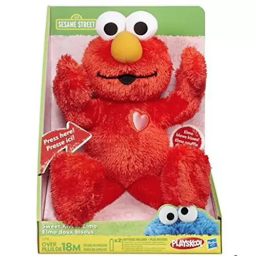 Hasbro Elmo Sweet Kisses Sesame Street Plush Soft Doll