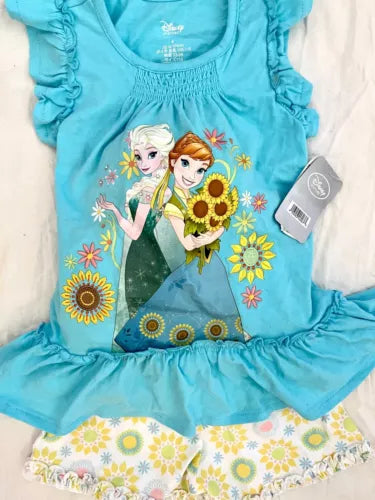 Disney Store Frozen forever Elsa Anna summer dress