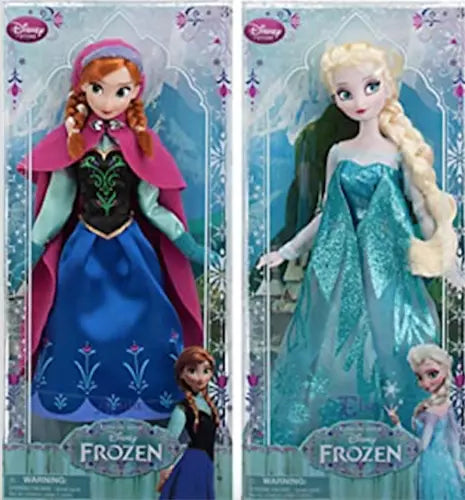 Disney Store official Frozen Sisters ELSA & ANNA