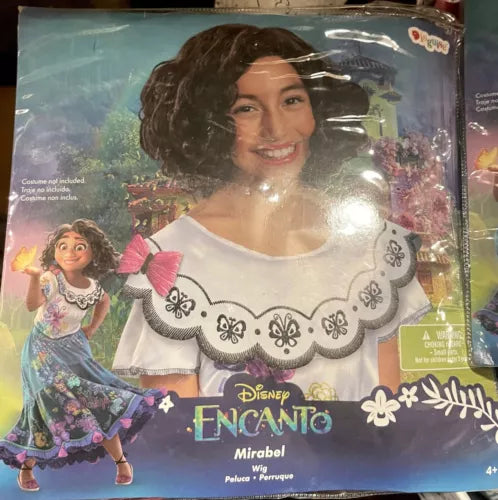 Disney Store Official Encanto authentic Mirabel Wig for Girls Classic Kids