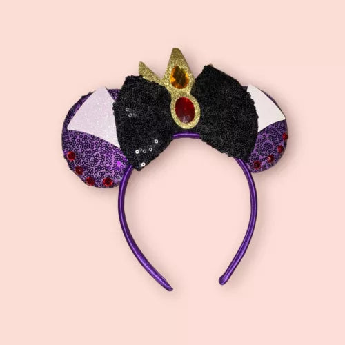 Disney Halloween Minnie Mouse Queen Evil Headband