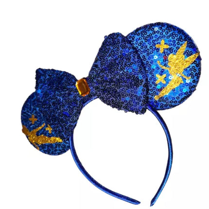 Disney Christmas Tinker bell Fairy Sequin Halloween Headband