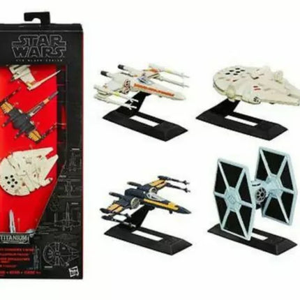 Hasbro Star Wars The Black Titanium Boxset Millennium Falcon