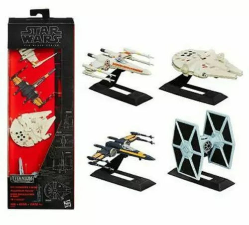 Hasbro Star Wars The Black Titanium Boxset Millennium Falcon