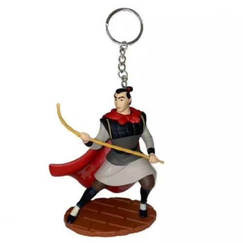 Mulan Li Shang Pvc Key Ring Keychain Ornament