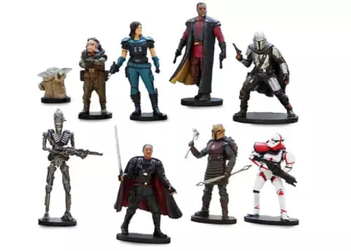 Disney Store The Mandalorian Deluxe Figurine Playset