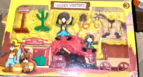 Mickey Mouse Western Articulated Figures & accessories Playset