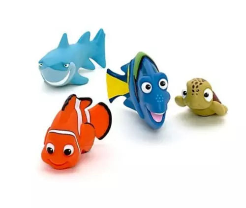 Disney Store Finding Dory Bath squeeze toy Set