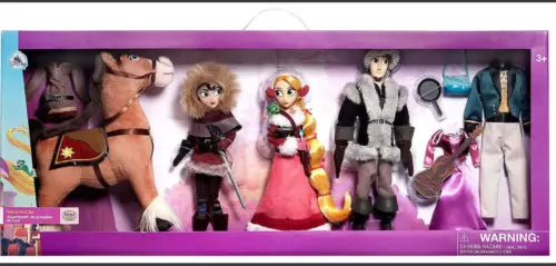 Disney Tangled Classic Rapunzel Flynn Cassandra Maximus dlx Doll