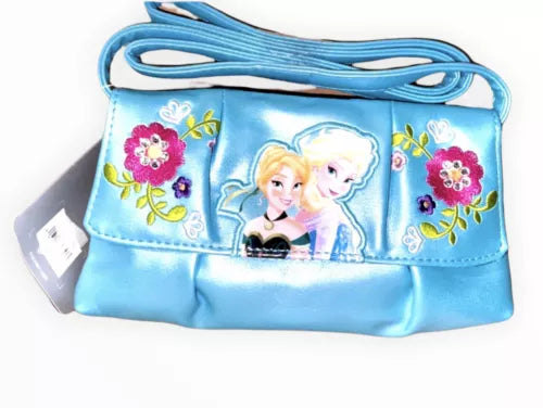 DISNEY STORE AUTHENTIC Frozen forever Anna Elsa Crossbody handBag Girls Purse