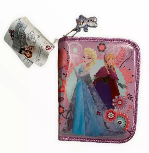 Disney Frozen Elsa Anna zip up stationery kit