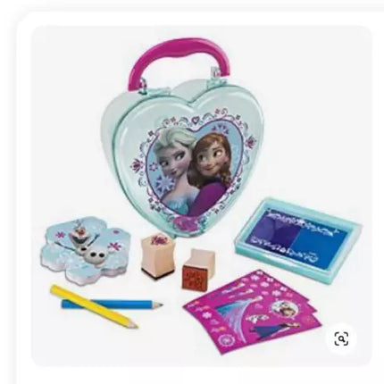 FROZEN ANNA ELSA CREATIVITY STAMP ART SET