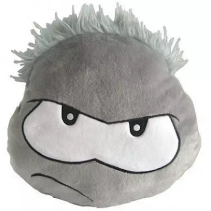Disney Club Penguin Puffle Cushion Grey Soft Plush Toy