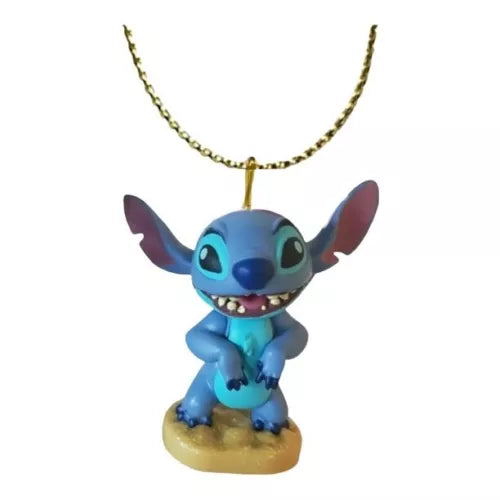 Disney Lilo Stitch 3" Pvc Figure Figurine Christmas hanging ornament