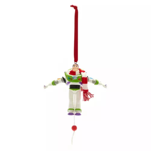 Disney Store Buzz Lightyear Feature festive Christmas Hanging Ornament