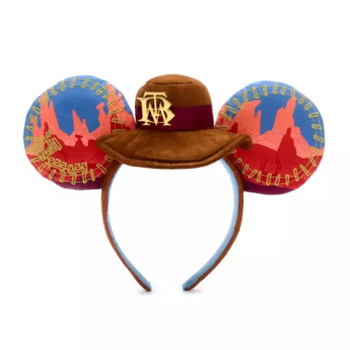 Disney Store Mickey Mouse The Main Attraction Ears Headband For Adults