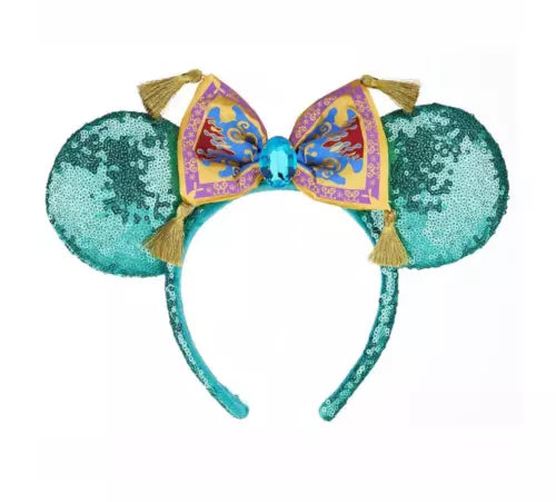 Disney Minnie Mouse Aladdin Magic Carpet Jasmine Ears Headband