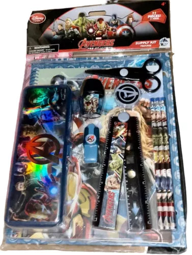 Disney Store official Avengers School Supply Kit Stationery