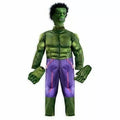 Disney Store Incredible Hulk Deluxe Costume Marvel Avengers Boy Halloween