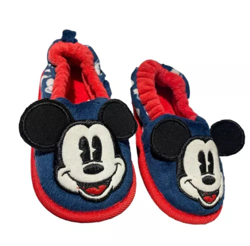 Disney Store Official Mickey Mouse indoor soft slippers Kids