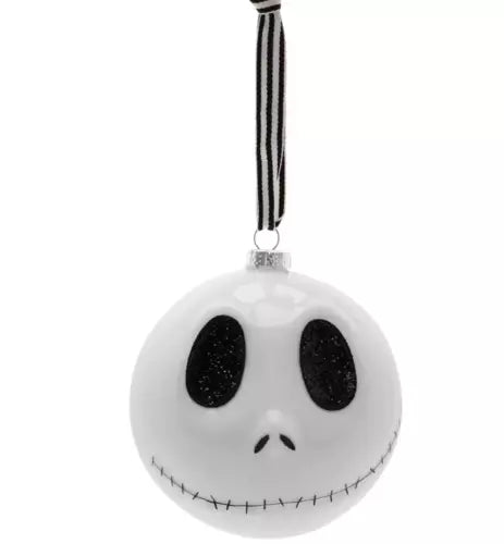Official Walt Disney World Jack Skellington Face head Hanging Ornament